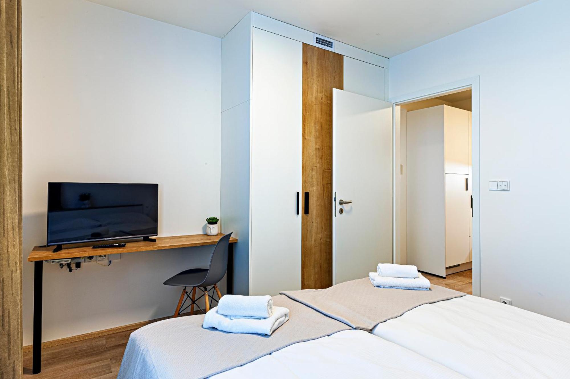 Kora Apartments Andel Praga Esterno foto
